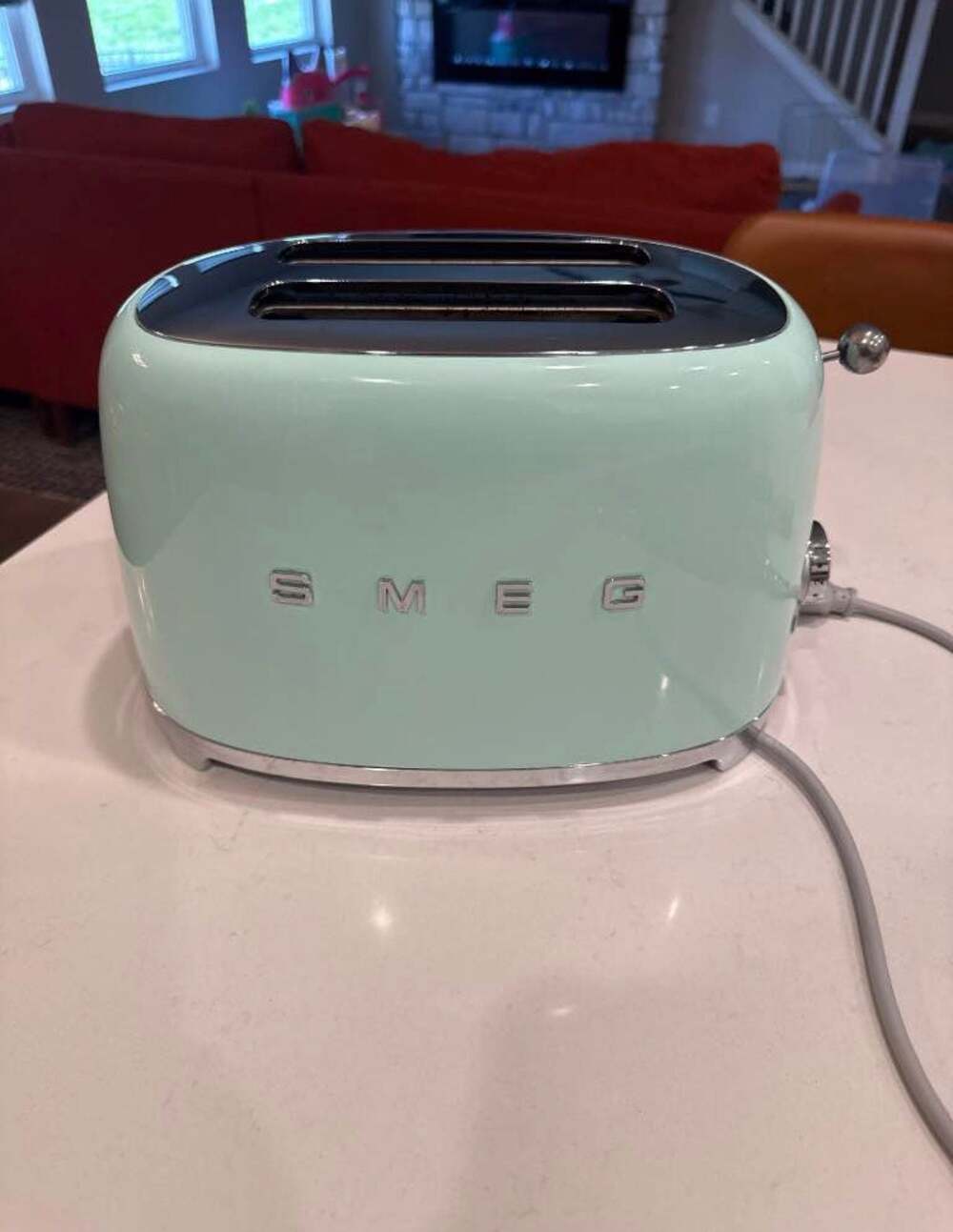 Smeg 2-Slice Pastel Green Toaster